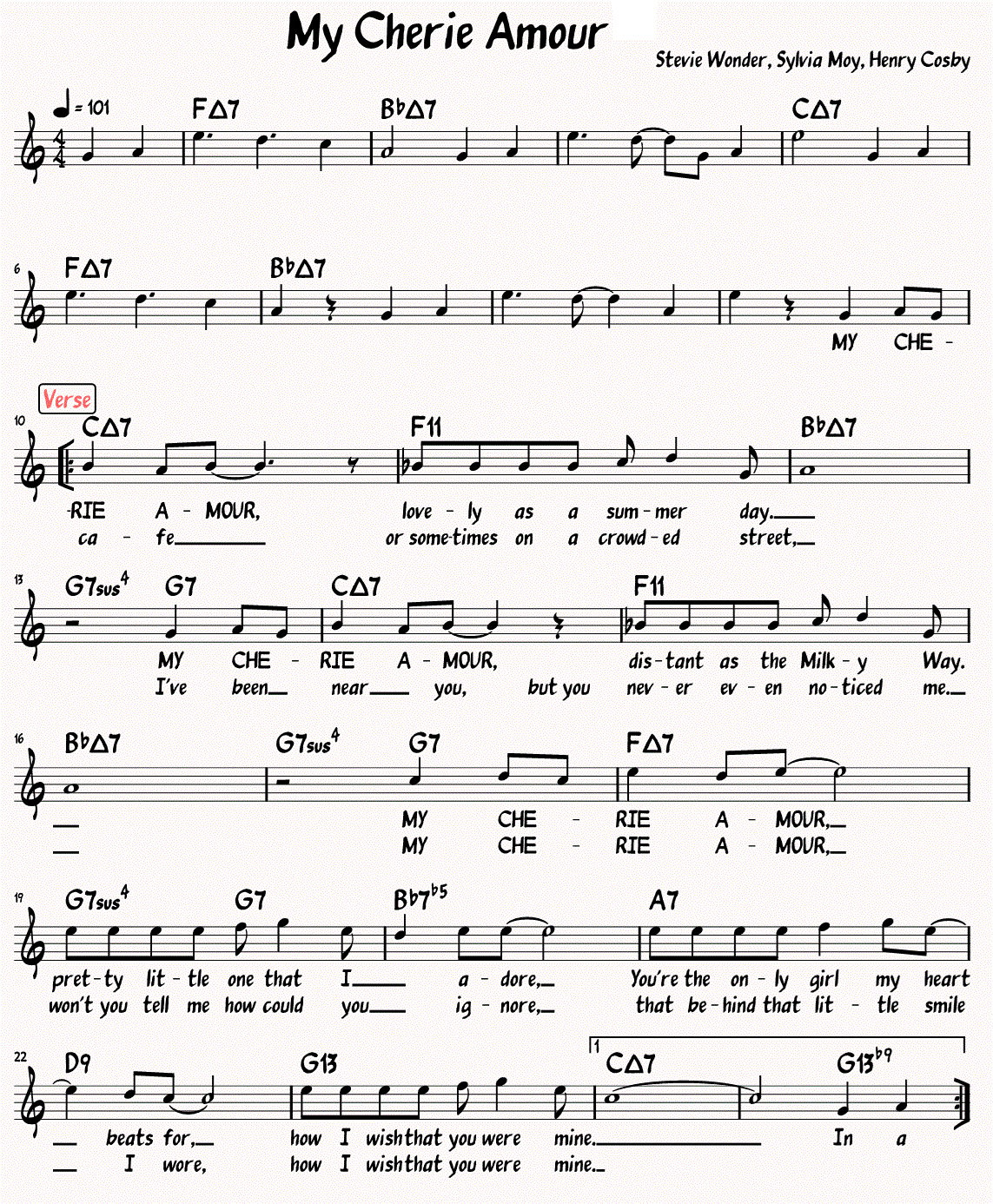 Sheet Music